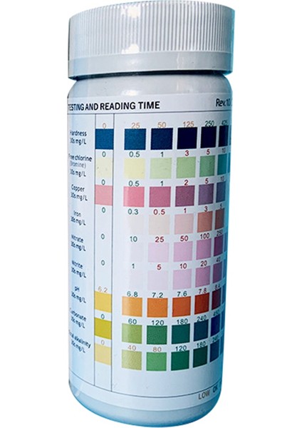 Su Testi Kiti 100 Ev Su Test Şeritleri Ph, Klor, Kurşun Nitrit ve Daha Fazlası Için Uygulama Test Test Testleri (Yurt Dışından) modelleri