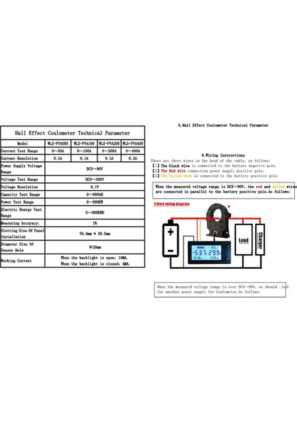 Salon Coulomb Metre Voltaj Akım Güç Elektrik Enerji Pil Kapasitesi 12V 24V 36V 48V Bluetooth Uygulama Ekran (D) (Yurt Dışından) fırsatları