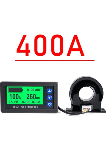 Pil Monitör Salonu Coulomb Metre Dc 8-100V 400A Lıfepo4 Kurşun Asit Li-Ion Lityum Kapasite Güç Ekranı (Yurt Dışından) indirimleri