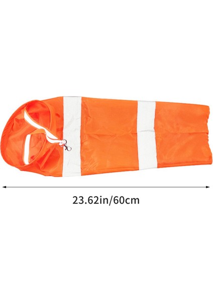 Havaalanı Rüzgarları Turuncu Su Geçirmez Windsock Yansıtıcı Rüzgar Torbası 60CM (Yurt Dışından) indirimleri