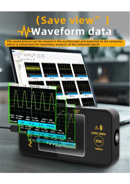 Bıde Mini Tablet Osiloskop Tek Kanallı 10MHZ 48MSA/S El Taşınabilir Elektrikçi Onarım Oto Onarım Aleti (Yurt Dışından) indirimleri