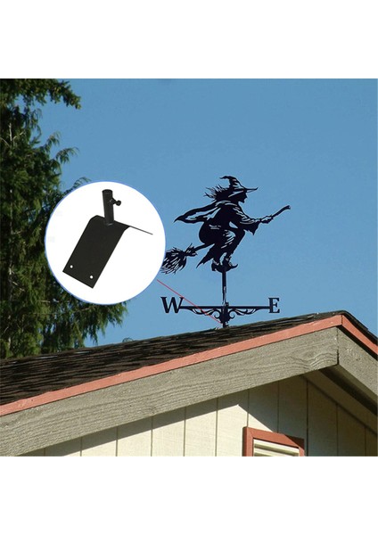 1pcs Ağır Hizmet Tipi Weathervan Çatı Braketi Weathervan Montaj Plakası Hava Istasyonu Çatı Montajı Uygundur (Yurt Dışından) indirimleri