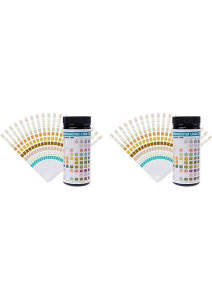 2 Kutu Idrar Analizörü Idrar Rutin Test Kağıdı 1 Kutu 100 Anti-Vc Müdahale Eden Vücut Yağ Analizi Kağıdı. (Yurt Dışından)