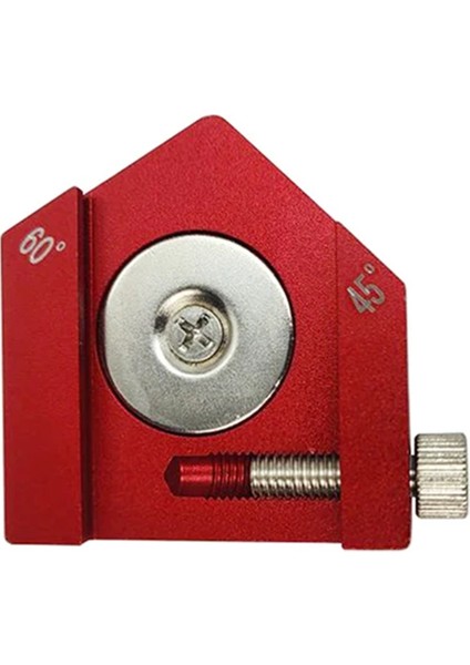 Konumlandırma Blok Ayarlanabilir Ölçüm Açısı Cetveli Işaretleme Araçları Ahşap Işçisi Işaretleme Konumlandırma Araçları 50X30MM (Yurt Dışından)