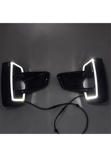 1paır LED Toyota Hılux Revo Rocco 2018-2020 Sarı Dönüş Sinyal Lambası 12V LED Drl Gün Işığı (Yurt Dışından) fırsatları