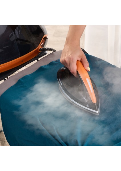 Jetsteam 1174H Otomatik Sıcaklık Ayarlı Buhar Kazanlı Ütü Siyah Turuncu indirimleri