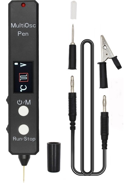 Osiloskop Multimetre Çok Fonksiyonlu Test Cihazı 1.14 Inç Ekran Yüksek Hassasiyetli Voltmetre Direnci Ölçüm Diyotu (Yurt Dışından)