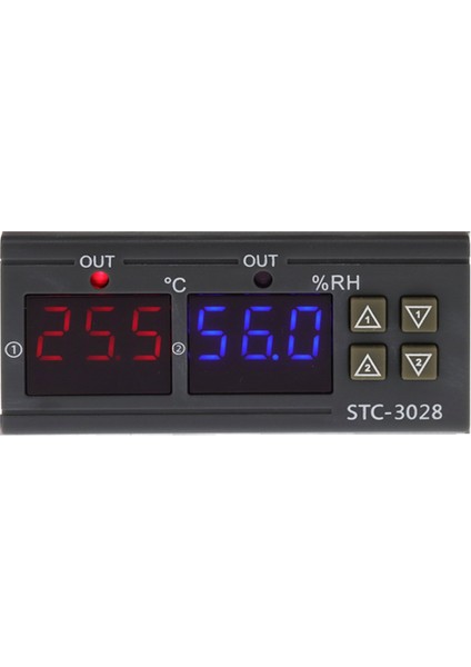 Dijital Termostat Higrostat Sıcaklık Nem Kontrolü Stc 3028 Ac 110V 220V Higrometre Inkübatör Denetleyicisi (Yurt Dışından)