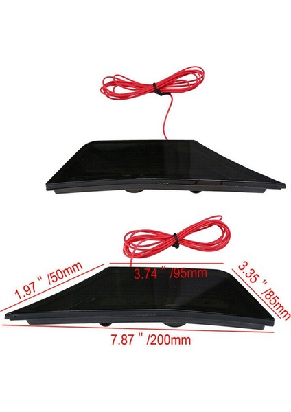 Sarı+Mavi Dönüş Sinyali Işıkları Honda 10. Nesil Civic 2016-2020 Için Çamurluk Yan Işıklar (Yurt Dışından)