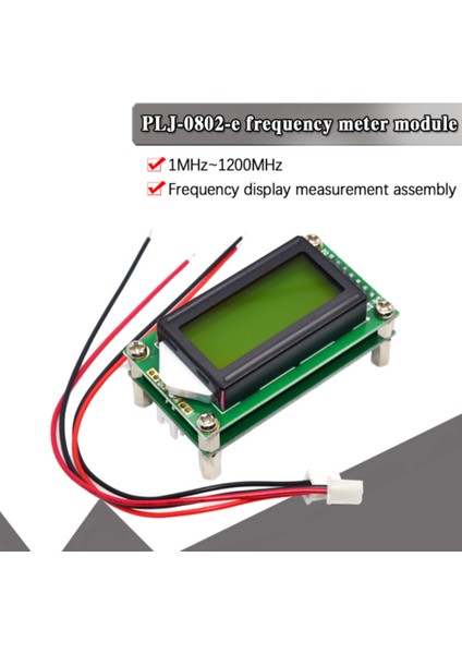 1mhz-1.2ghz Rf Frekans Test Cihazı PLJ-0802-E Dijital LCD Ekran Ekran Ölçer Radyo Dc 9-12V (Yurt Dışından) modelleri