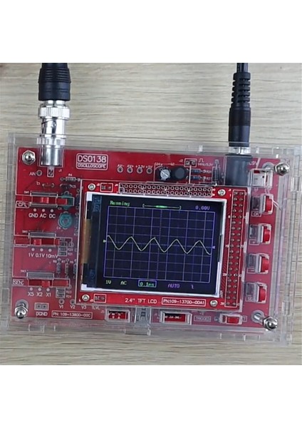 Tamamen Monte Edilmiş Dijital Osiloskop 2.4 Inç Tft LCD Timsah Prob Test Klipsli Şeffaf Akrilik Kılıf (Yurt Dışından) fiyatları