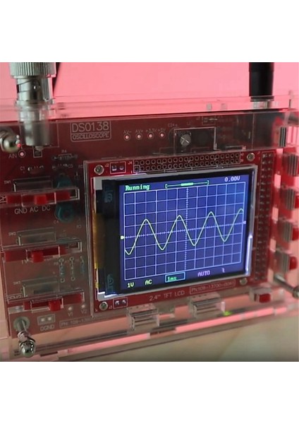 Tamamen Monte Edilmiş Dijital Osiloskop 2.4 Inç Tft LCD Timsah Prob Test Klipsli Şeffaf Akrilik Kılıf (Yurt Dışından) fırsatları