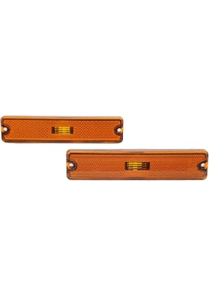 Araba Ön Tampon Işık Kapağı 56001424 Jeep Wrangler Yj 1987-1995 Dönüş Sinyali Işık Kapağı Sarı (Yurt Dışından)