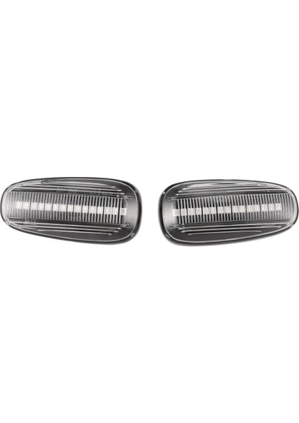 2pcs Araba Yan Işaretçi Işık LED Turn Sinyal Gösterge Lambası Opel Zafira A 99-05 Astra G 98-09 Beyaz (Yurt Dışından)