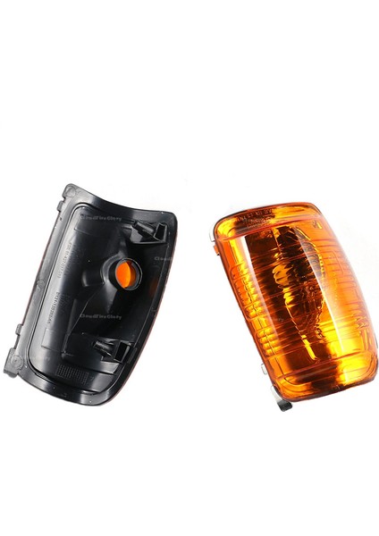 1 Çift Yan Kanat Dönüş Sinyali Işık Lens Gövdesi Gösterge Lambası Kapağı 2015-UP Ford Transit 150 250 350HD (Yurt Dışından) indirimleri