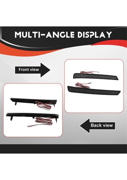 Araba LED Arka Tampon Reflektörü Işık Arka Lamba Sis Toyota Vellfire Için Işık 40 Serisi 2023+ Siyah (Yurt Dışından) indirimleri