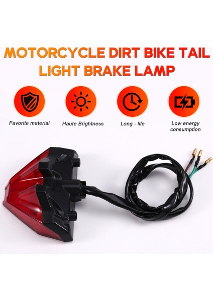 Motosiklet Kir Bisiklet Kuyruk Işık Fren Lambası Ktm Exc Excf Xcw Xcfw Xwf 150 250 300 350 450 500 Bisiklet 79714040000 (Yurt Dışından) fırsatları