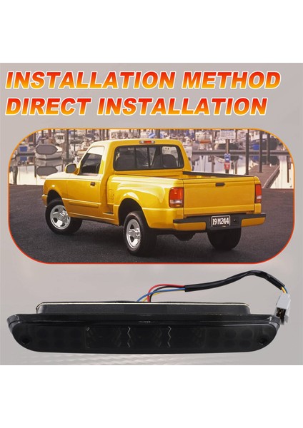 LED 3. Fren Işığı Yüksek Montaj Lambası Tail Işığı Işığı CC3Z13A613B Ford Ranger F250 F350 F450 F550 Süper Görev 1993-2016 (Yurt Dışından) indirimleri