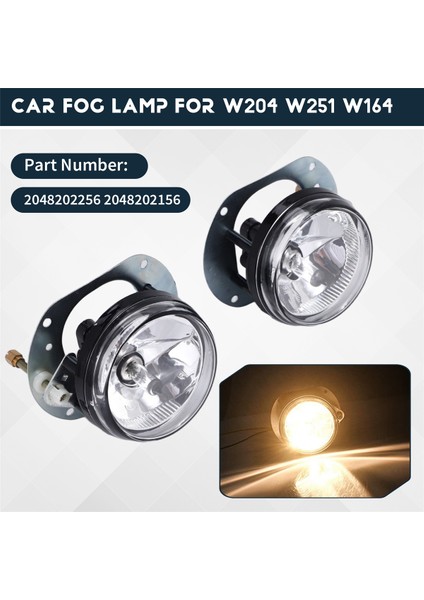 Mercedes-Benz Için Araba Sis Lambası W204 W251 W164 C-Serisi CL550 2008 2009 2010 2011 2048202256 2048202156 (Yurt Dışından) fırsatları