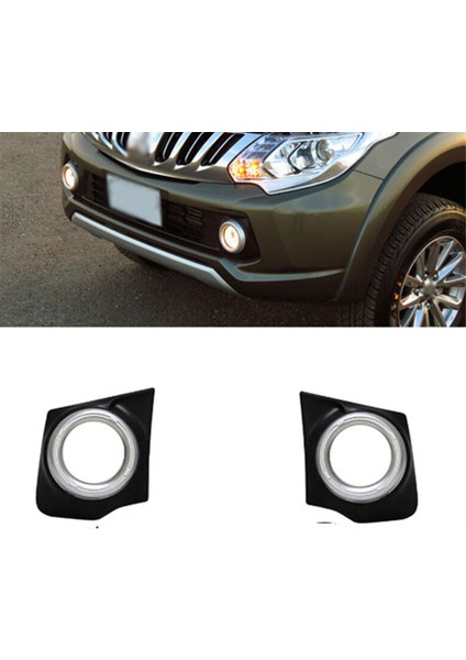 8321A599 8321A600 Mitsubishi L200 Triton 2015 2016 2017 2018 Ön Sis Lamba Muhafaza Çerçevesi Ön Tampon Dekorasyonu (Yurt Dışından) modelleri