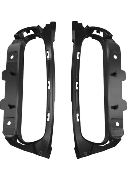 Ön Tampon Yan Havalandırma Izgara Sis Lambası Çerçevesi Land Rover Discovery Sport 2020-2023 LR127530 LR127531 (Yurt Dışından)