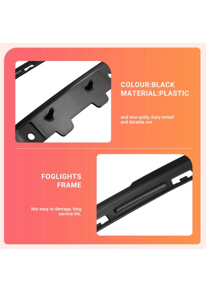 Ön Tampon Yan Havalandırma Izgara Sis Lambası Çerçevesi Land Rover Discovery Sport 2020-2023 LR127530 LR127531 (Yurt Dışından) fırsatları