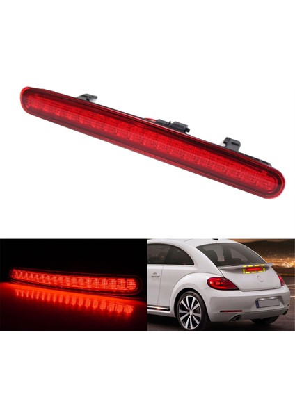 Araba Üçüncü Fren Işığı Yüksek Montajlı Fren Işığı Durdurma Sinyal Lambası 5C5945097B Vw Beetle 2012-2019 (Yurt Dışından) fiyatları
