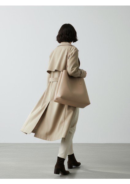 Idel Kadın Büyük Boy Tote Model El ve Omuz Çantası fırsatları