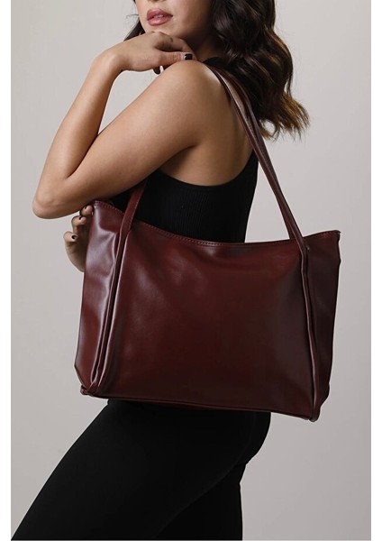 Basic Model Büyük Boy Kadın Omuz ve Kol Çantası indirimleri