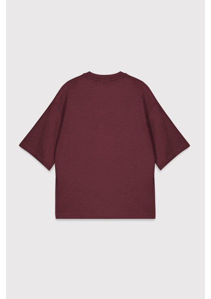 Yırtmaçlı Loose Fit Modal T-Shirt indirimleri