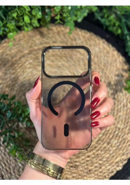 iPhone 17 Pro MagSafe Destekli, Lens Koruyuculu, Darbeye Dayanıklı (SERT MİKA)
