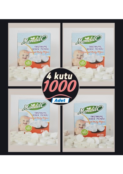 Sıkıştırılmış Tablet Mendil