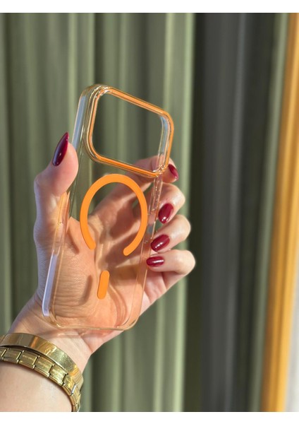 iPhone 17 Pro Kılıf / MagSafe Destekli, Lens Koruyuculu, Darbeye Dayanıklı (SERT MİKA) Cep Telefonu Kılıfı fırsatları