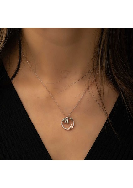 925 Ayar Gümüş Papatya "seviyor" Gümüş Kolye modelleri