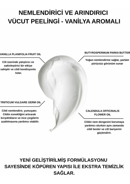 Colorido Bare Vanilla Body Scrub Besleyici Arındırıcı Nemlendirici Vücut Peelingi 300 ml fırsatları