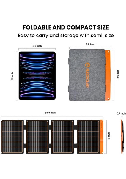 S40 USB Çıkışlı Solar Panel 40W modelleri