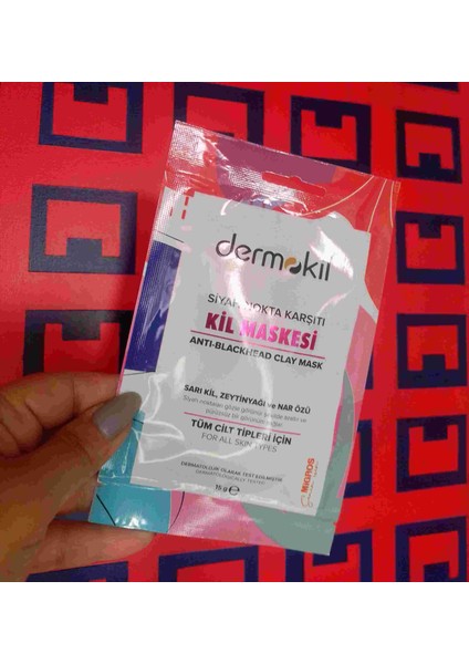 Kil Yüz Maske/siyah Nokta Karşıtı/soyulabilir/leke Karşıtı 15G indirimleri