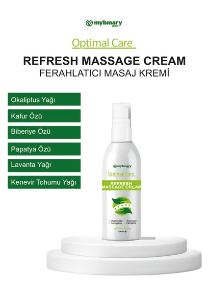 Optimal Care Ferahlatıcı Masaj Kremi 100 ml ( 2 Adet x 100 ml ) fiyatları
