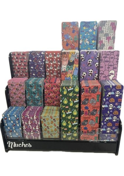 Muchos Texture Serisi Ikili 540 Adet Ayraç