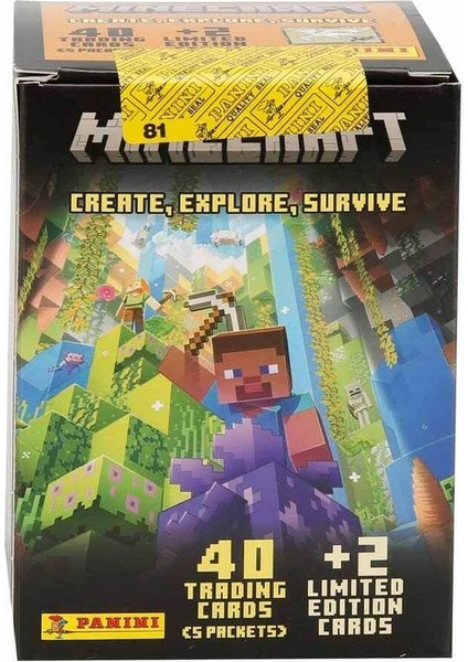Minecraft Trading Card 8'li Paket modelleri