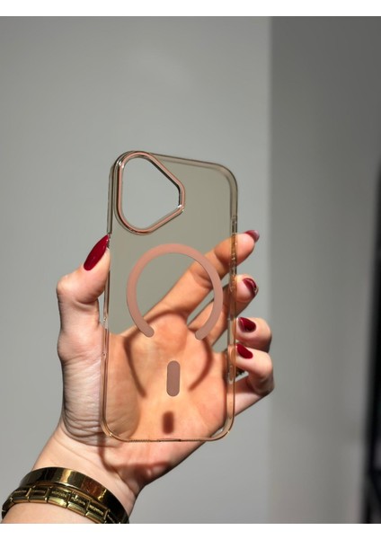 iPhone 17 Kılıf / MagSafe Destekli, Lens Koruyuculu, Darbeye Dayanıklı (SERT MİKA) Cep Telefonu Kılıfı