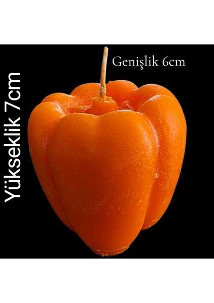 Dekoratif Kabak Figürü Kokulu Mum