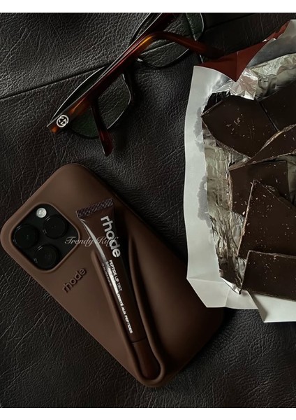 iPhone (17 Air) Uyumlu Rhode Kılıf (Espresso)