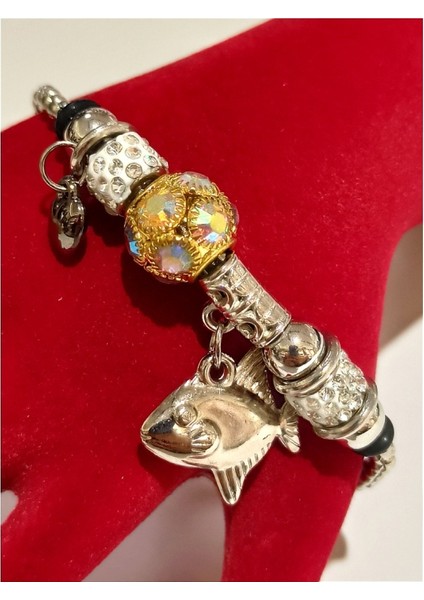 Renkli Lüks Figürlü Gösterişli Bileklik