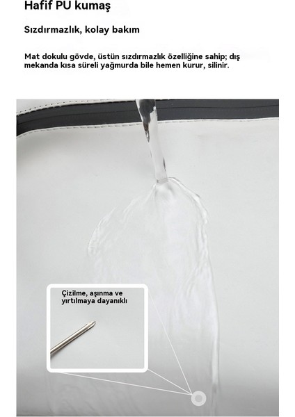 Gündelik Erkekler Için Lüks Görünümlü, Büyük Kapasiteli, Seyahate Uygun Sırt Çantası (Yurt Dışından) modelleri