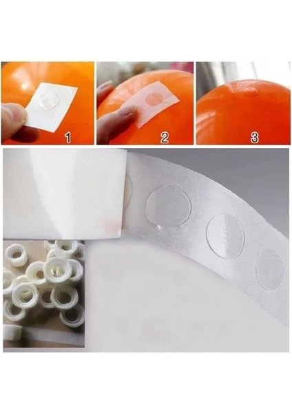 Çift Taraflı Yapışkan Balon Yapıştırma Bandı Sticker Balon Yapıştırıcı modelleri