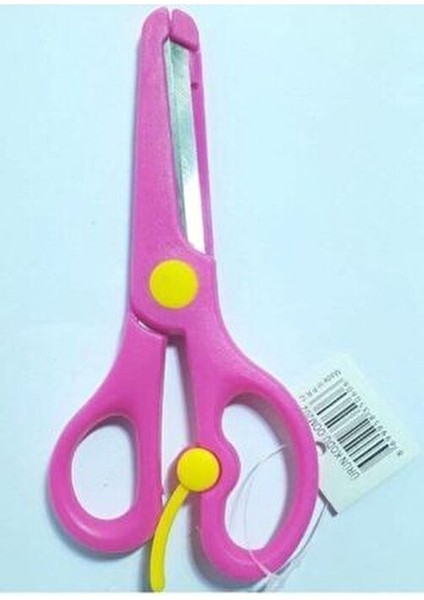 Korumalı Makas Pembe Renkli 1 Adet Çocuklar İçin Güvenli Kullanım fiyatları