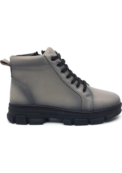 Taşpınar %100 Hakiki Deri Kadın Kışlık Günlük Fermuarlı Kauçuk Kaymaz Taban Sneaker Bot 36-41 fiyatları