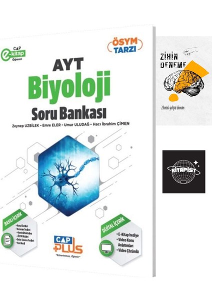 Ayt Biyoloji Plus Serisi Soru BANKASI+ZIHINDENEME-KD909