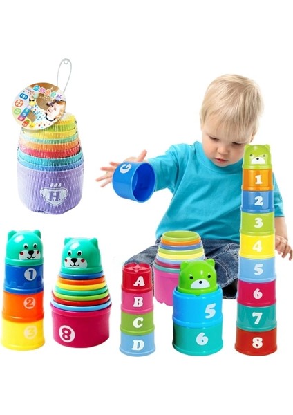 Çocuklar Eğlenceli Numara Mektupları Istifleme Dağı Bebek Montessori Erken Eğitim Duyusal Bulma Bulma Bulma Hız Oyuncakları Çocuklar Için Hediyelik Hediye: Çok Molor (Yurt Dışından)
